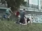 Fucking In a Public Park In Front Of Shocked Bicyclists